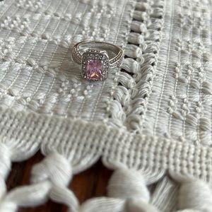 Pink Crystal Ring